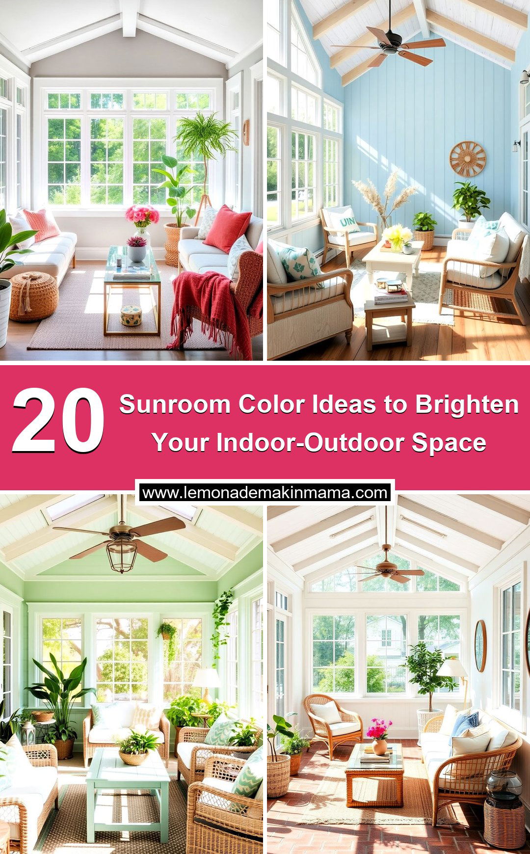 Sunroom Color Ideas to Brighten Your Indoor-Outdoor Space