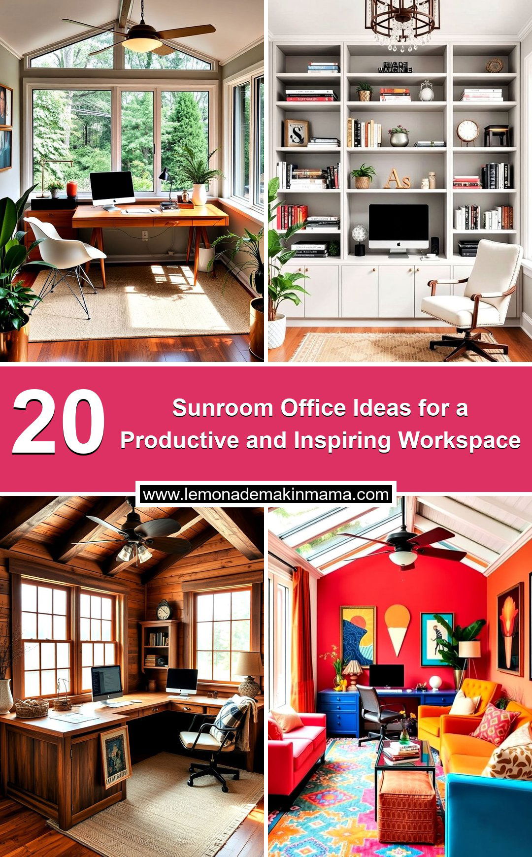Sunroom Office Ideas for a Productive and Inspiring Workspace