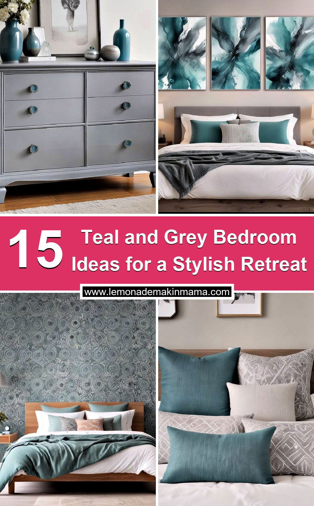 Teal and Grey Bedroom Ideas for a Stylish Retreat