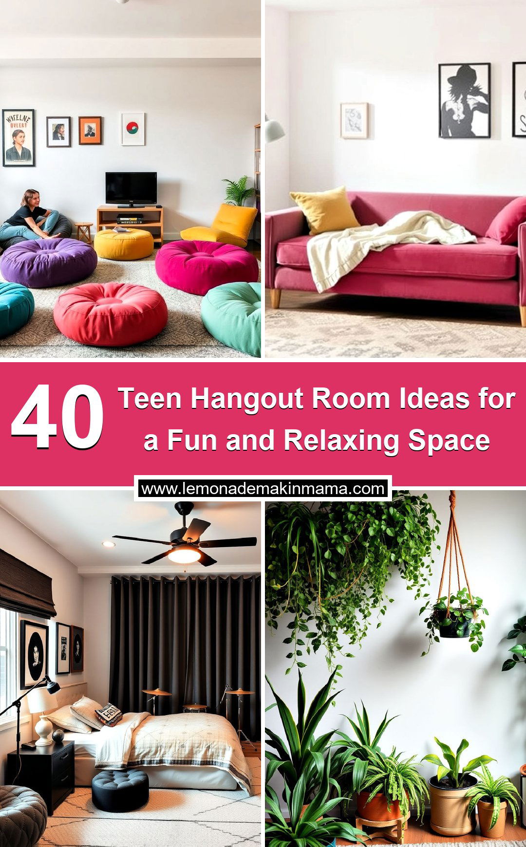 Teen Hangout Room Ideas for a Fun and Relaxing Space