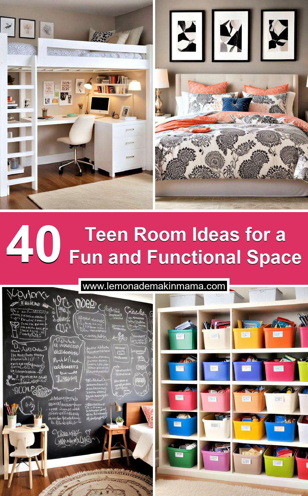Teen Room Ideas for a Fun and Functional Space
