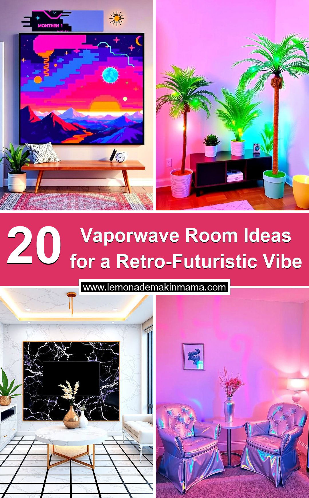 Vaporwave Room Ideas for a Retro-Futuristic Vibe