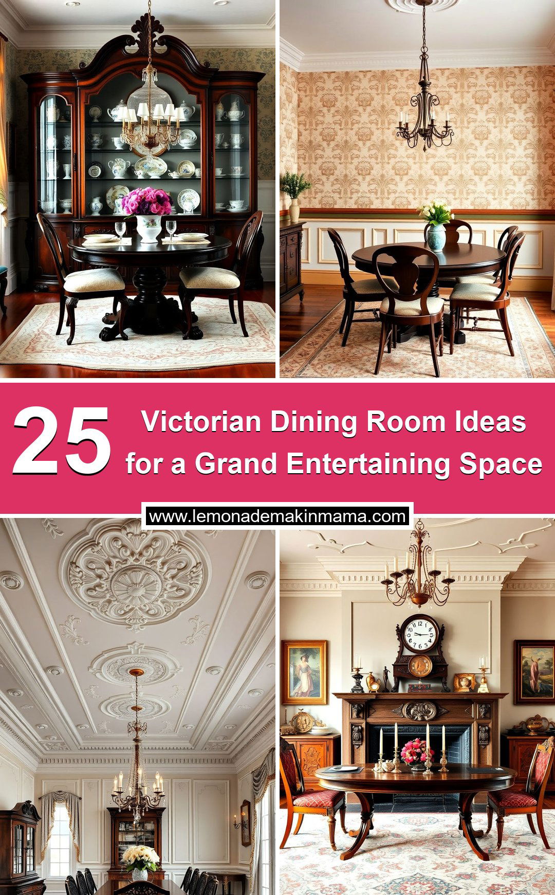 Victorian Dining Room Ideas for a Grand Entertaining Space