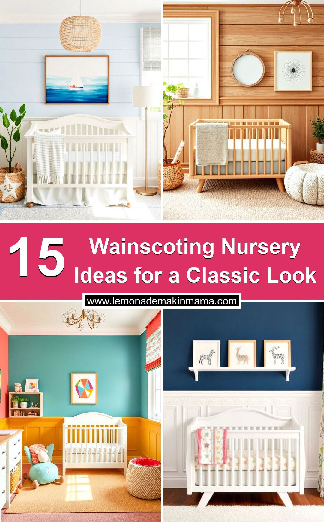 Wainscoting Nursery Ideas for a Classic Look