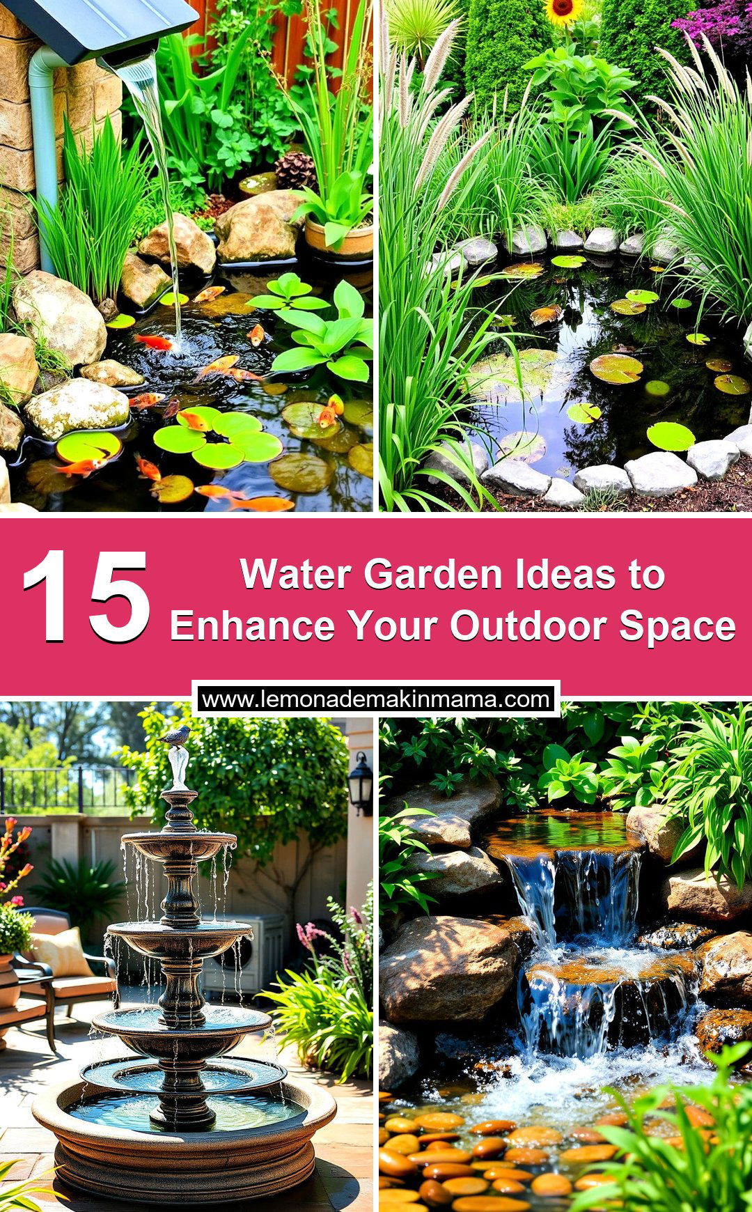 Water Garden Ideas to Enhance Your Outdoor Space