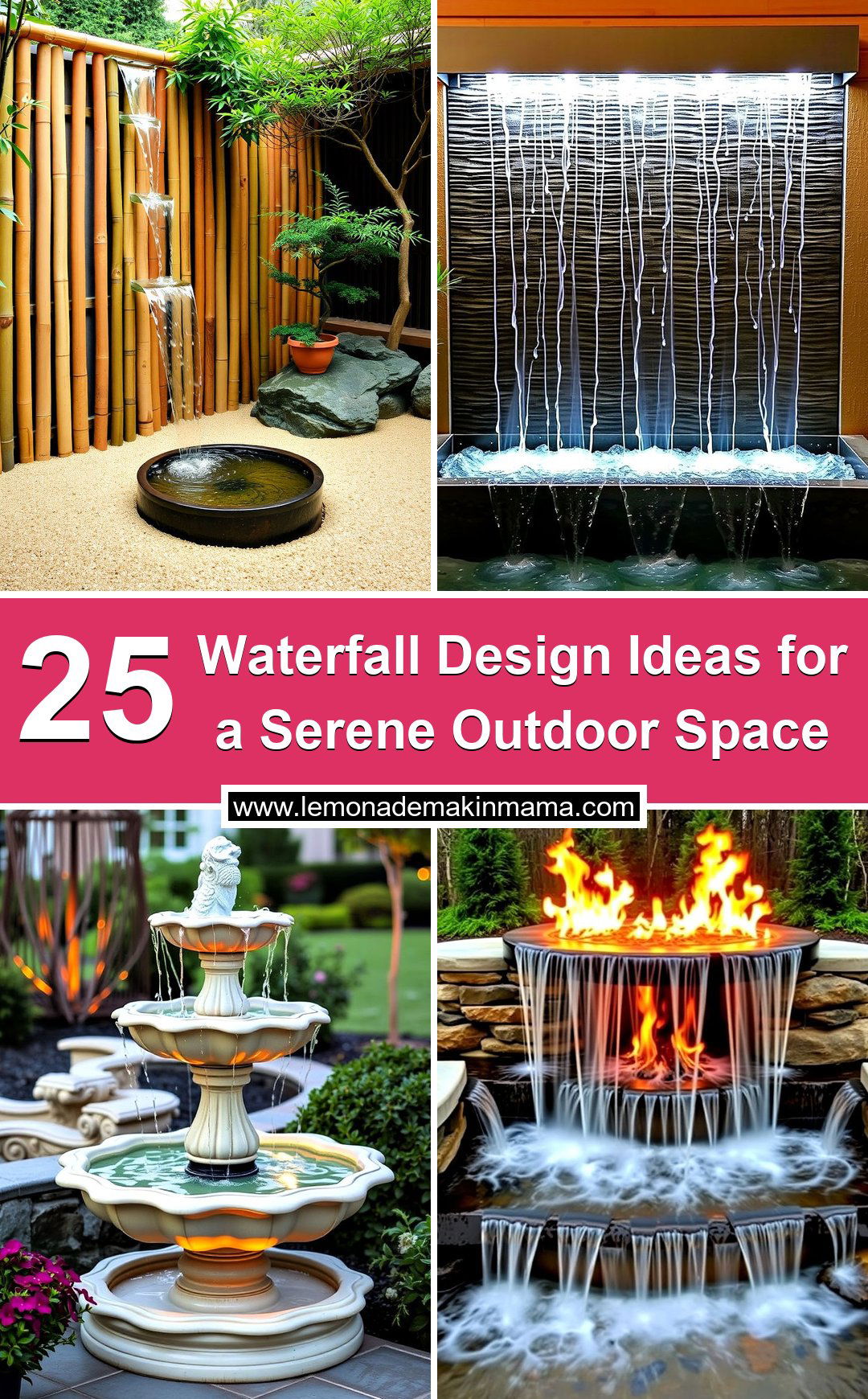 Waterfall Design Ideas for a Serene Outdoor Space