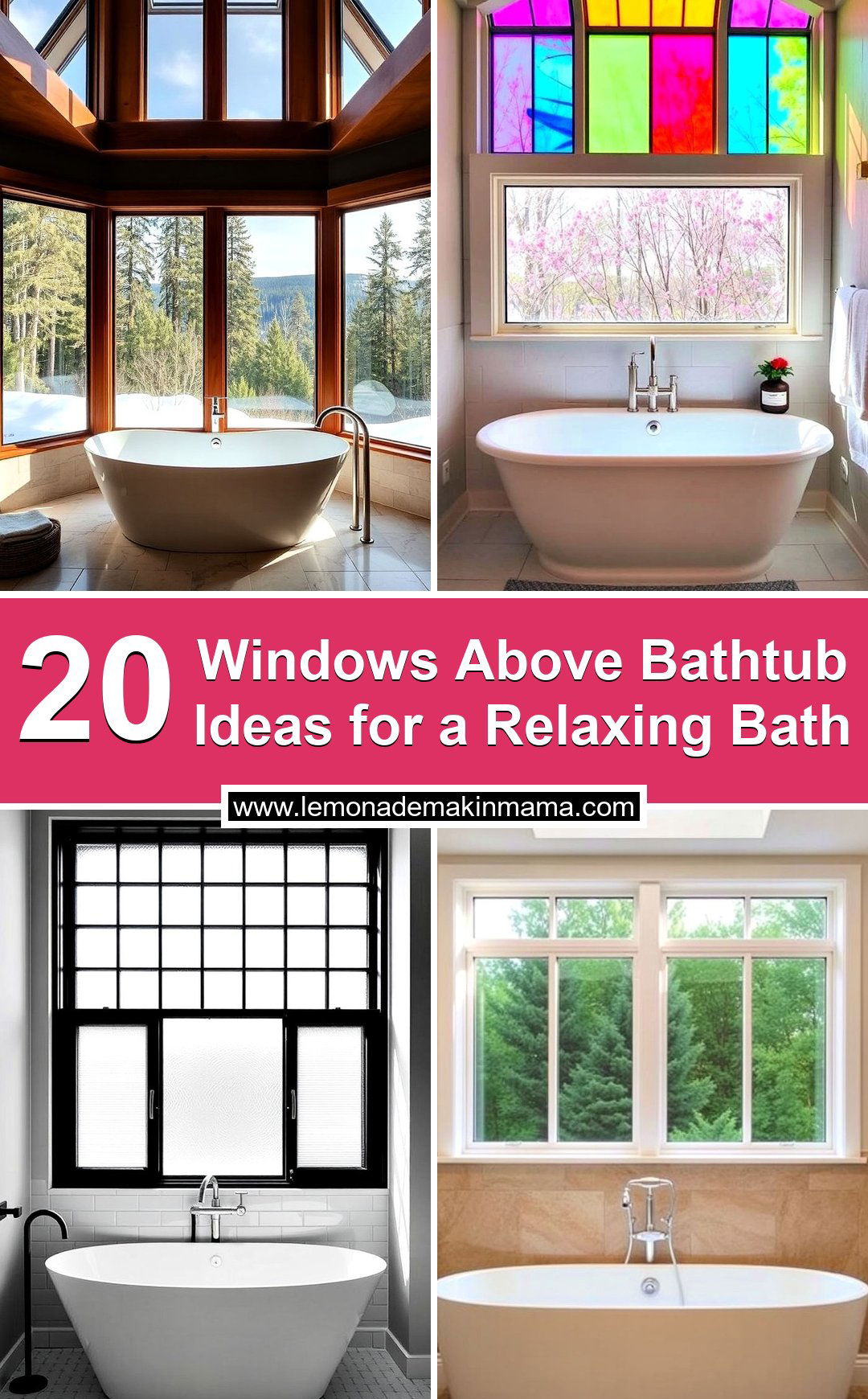 Windows Above Bathtub Ideas for a Relaxing Bath