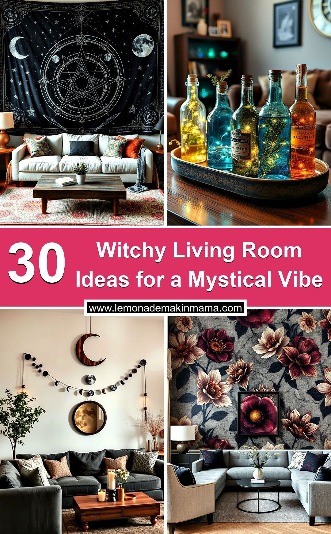 Witchy Living Room Ideas for a Mystical Vibe