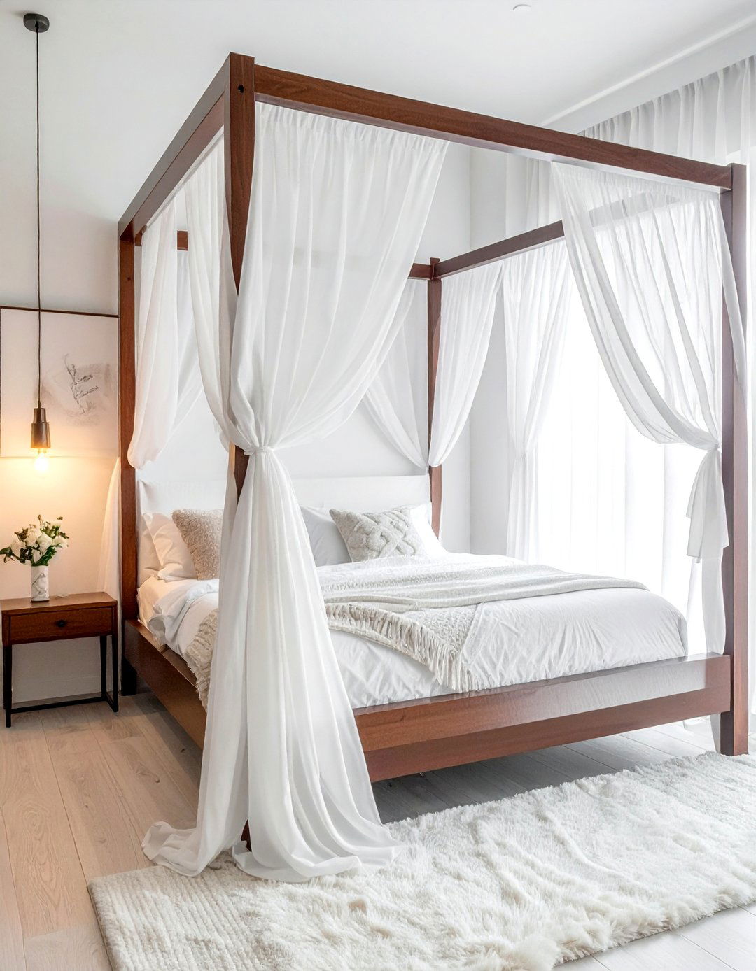 A Canopy Bed for a Sense of Enclosure - 40 Bedroom Interior Design Ideas for Comfort
