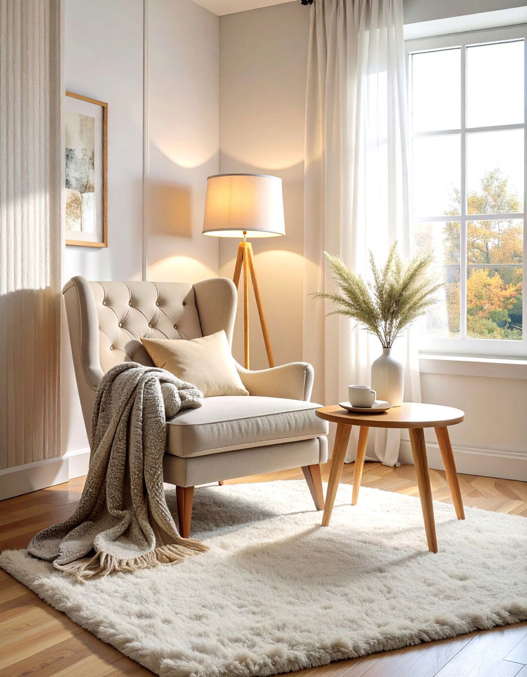 A Comfortable Reading Nook - 40 Bedroom Interior Design Ideas for Comfort