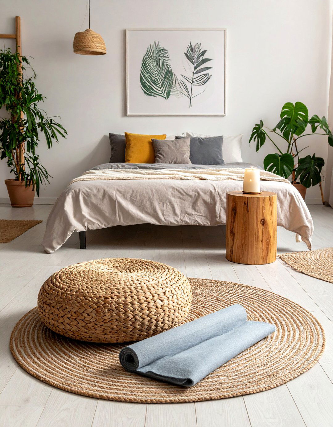 A Dedicated Space for Meditation or Yoga - 40 Bedroom Interior Design Ideas for Comfort