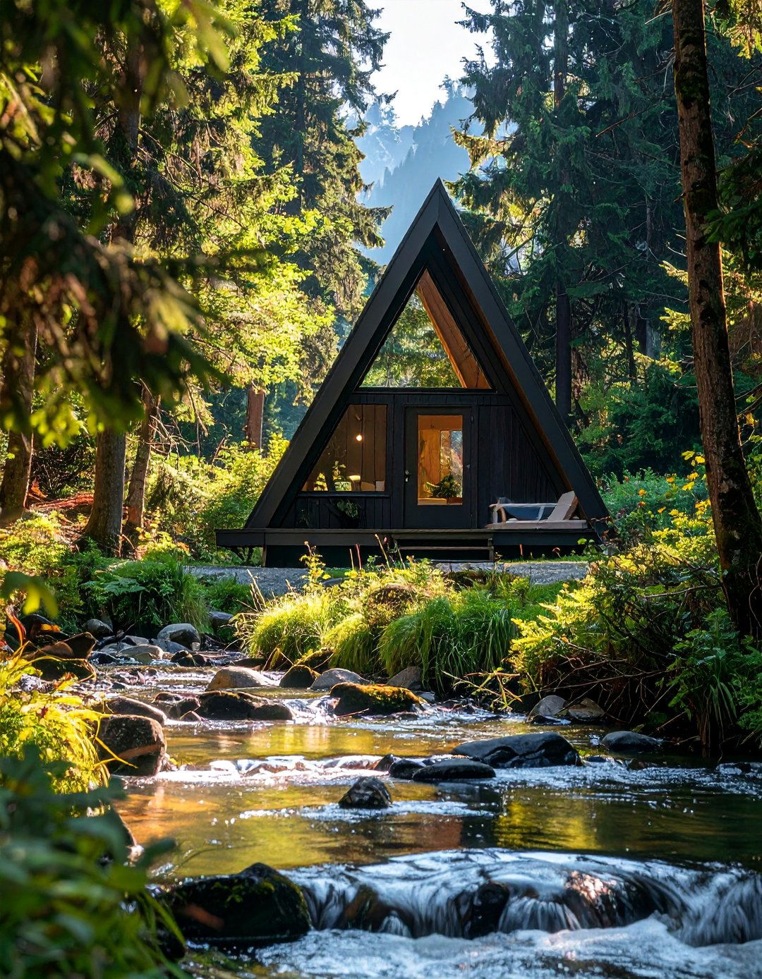 A Frame Cabin Outhouse - 20 Luxury Outhouse Ideas for a Unique Design