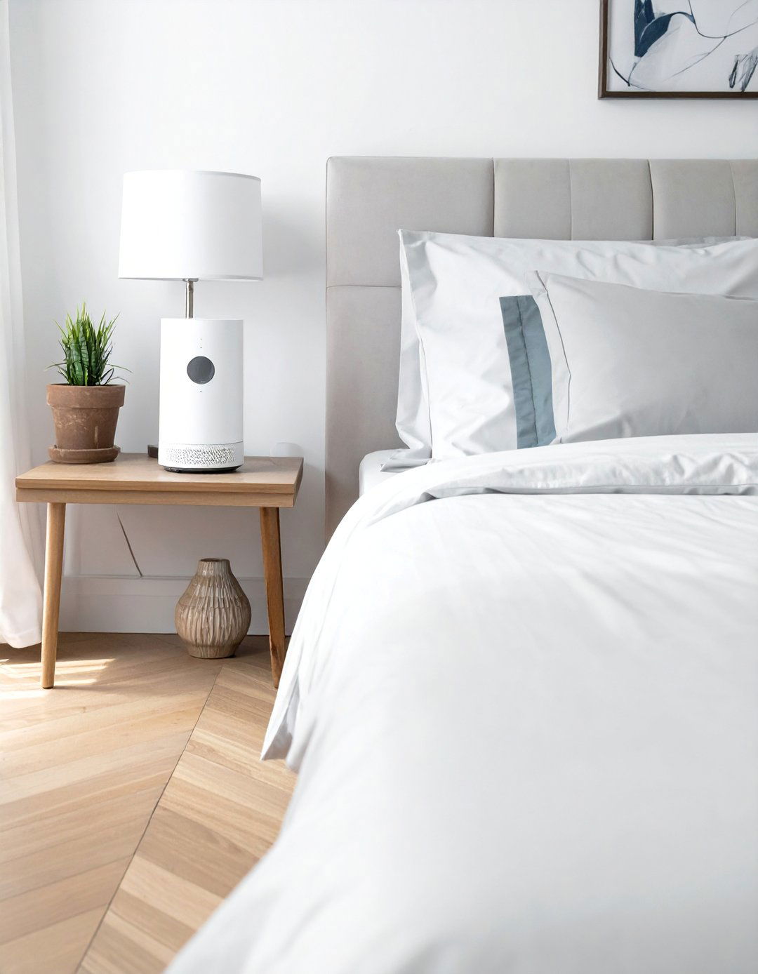 A High Quality Sound Machine - 40 Bedroom Interior Design Ideas for Comfort