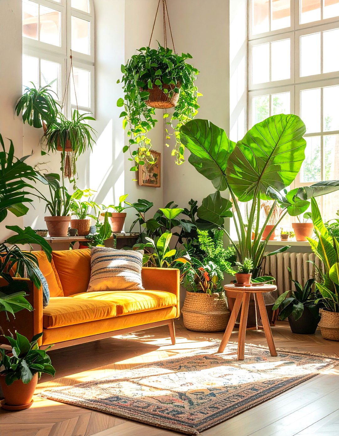 Abundant Indoor Plants and Greenery - 30 Maximalist Decor Ideas for Bold Interiors