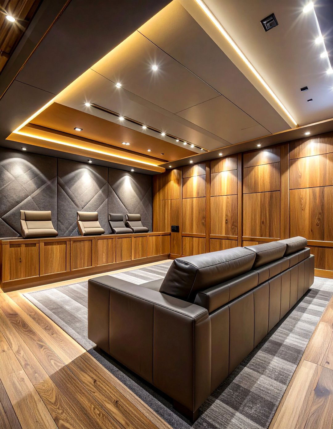 Acoustic Felt and Wood Composite Panels - 40 Wall Paneling Ideas to Elevate Your Home's Interior Design