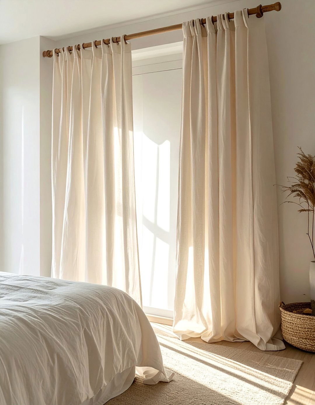 Airy Linen Closet Curtains - 30 Closet Curtain Ideas for Stylish Storage