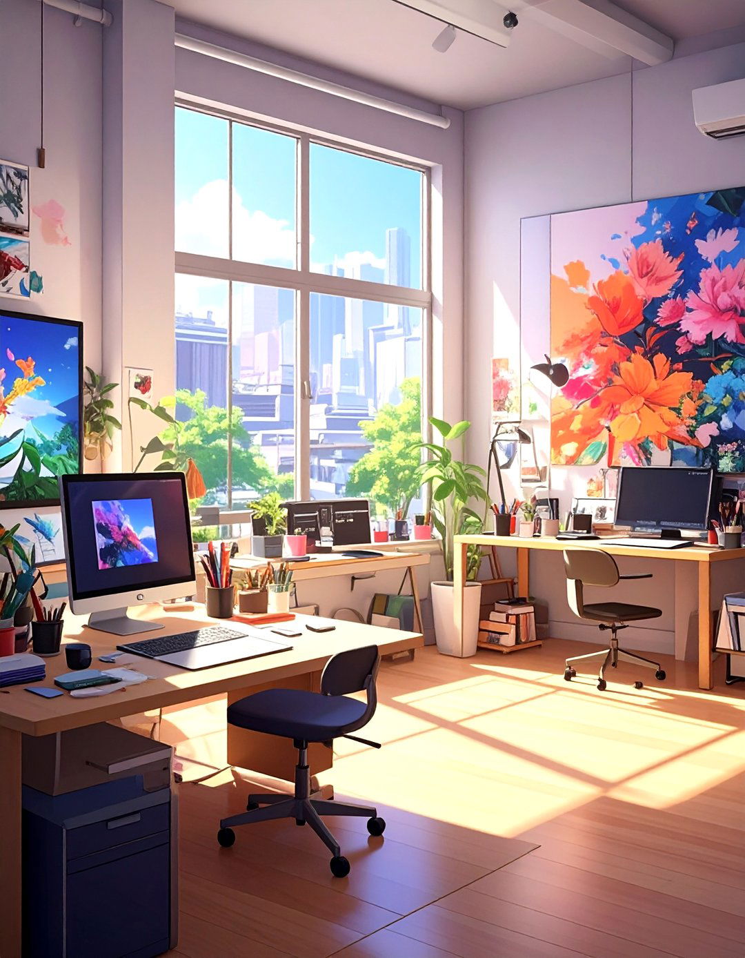 Anime Art Studio Creative Space - 40 Anime Room Ideas for the Ultimate Fan Experience