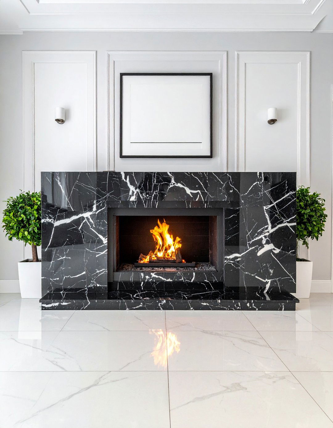 Art Deco Inspired Fireplace Surrounds - 30 Art Deco Interior Design Ideas for a Glamorous Home