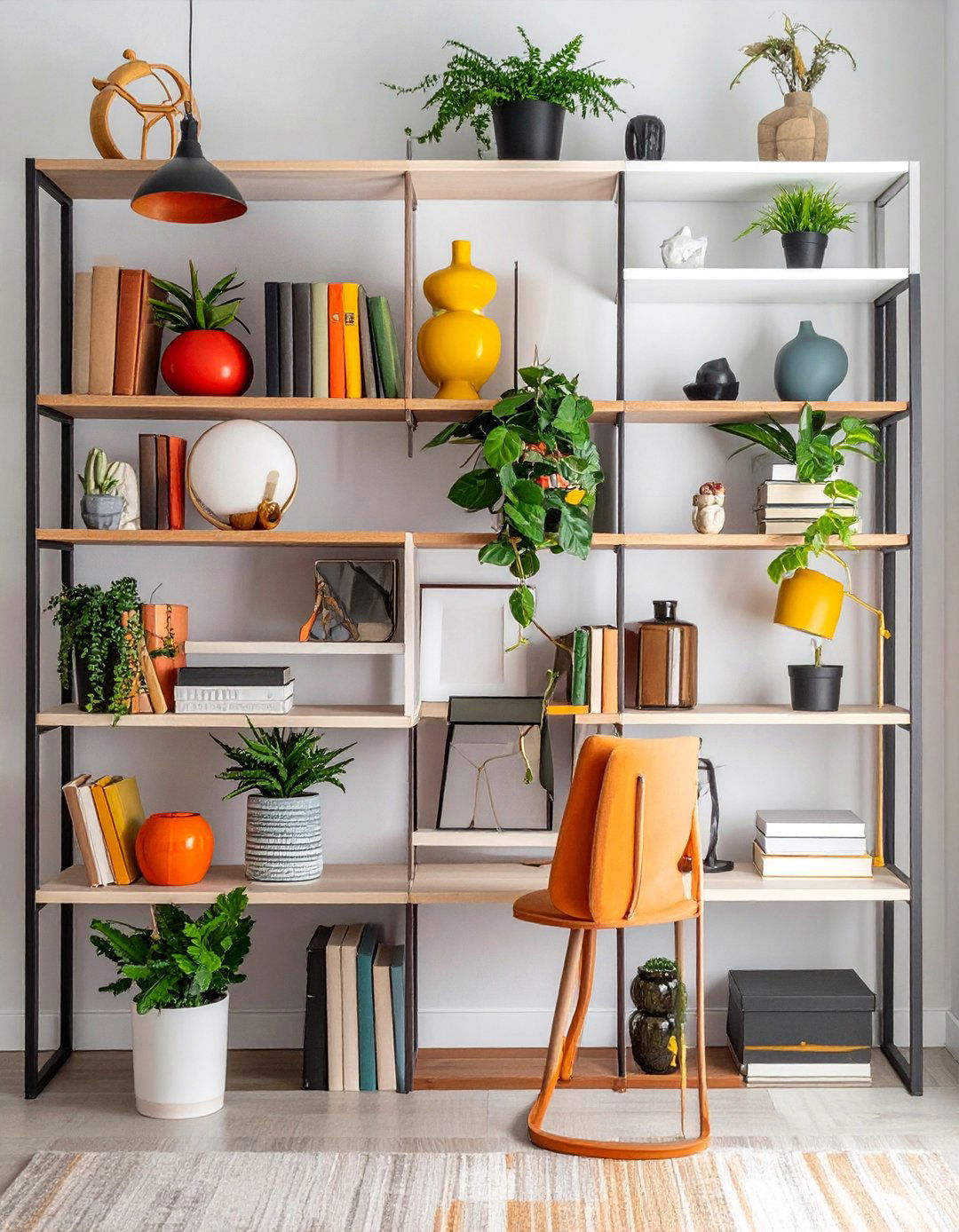 Artfully Arranged Open Shelving - 30 Maximalist Decor Ideas for Bold Interiors