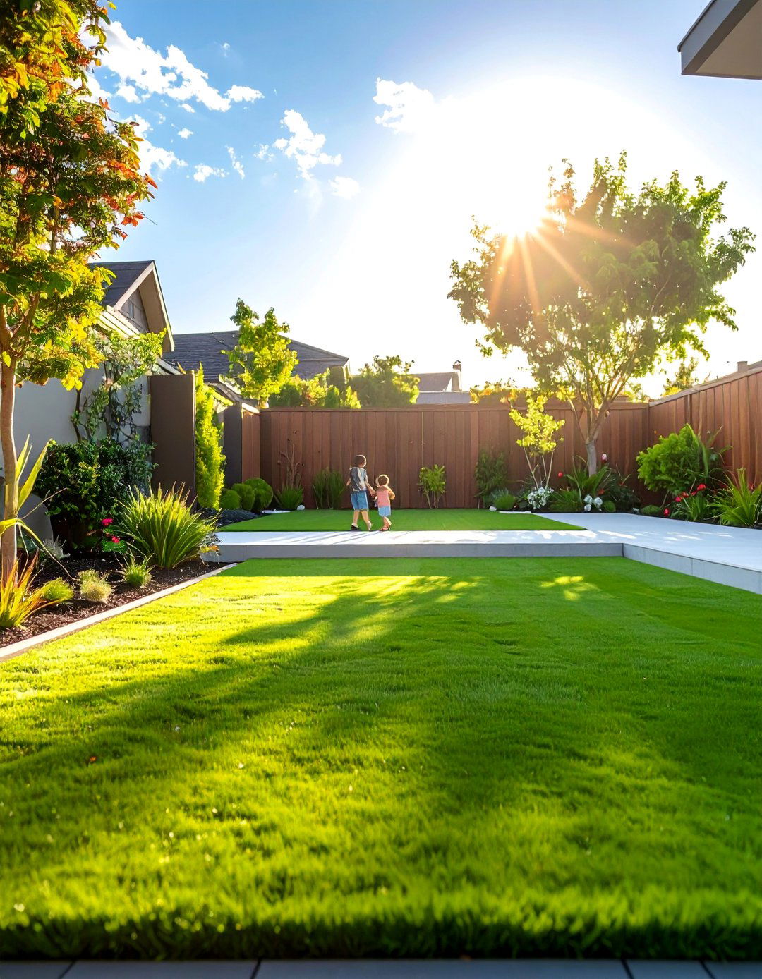 Artificial Turf for a Perfect Lawn - 20 Landscaping With Artificial Plants Ideas