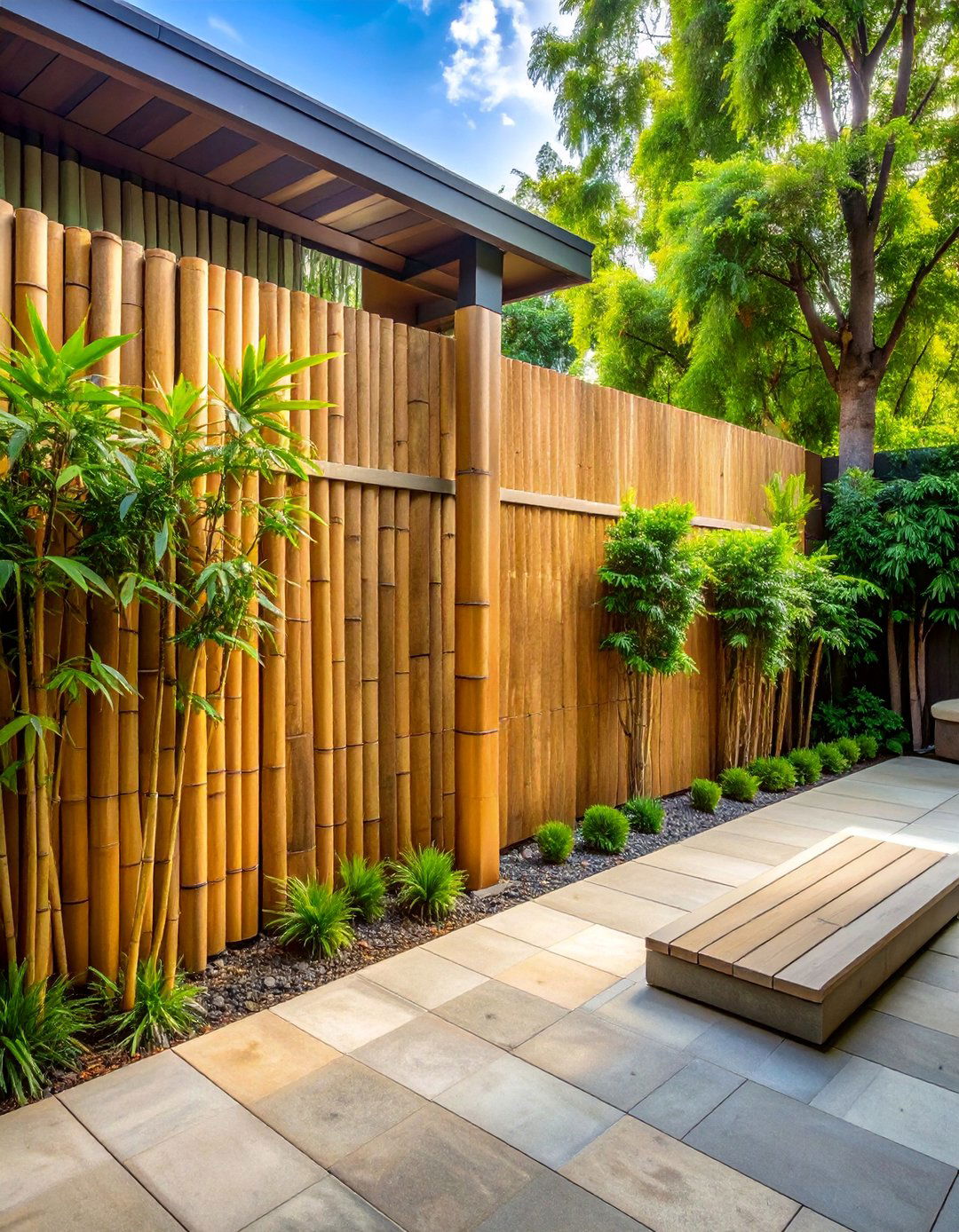Bamboo Privacy Screens - 30 Backyard Privacy Ideas to Create a Secluded Oasis