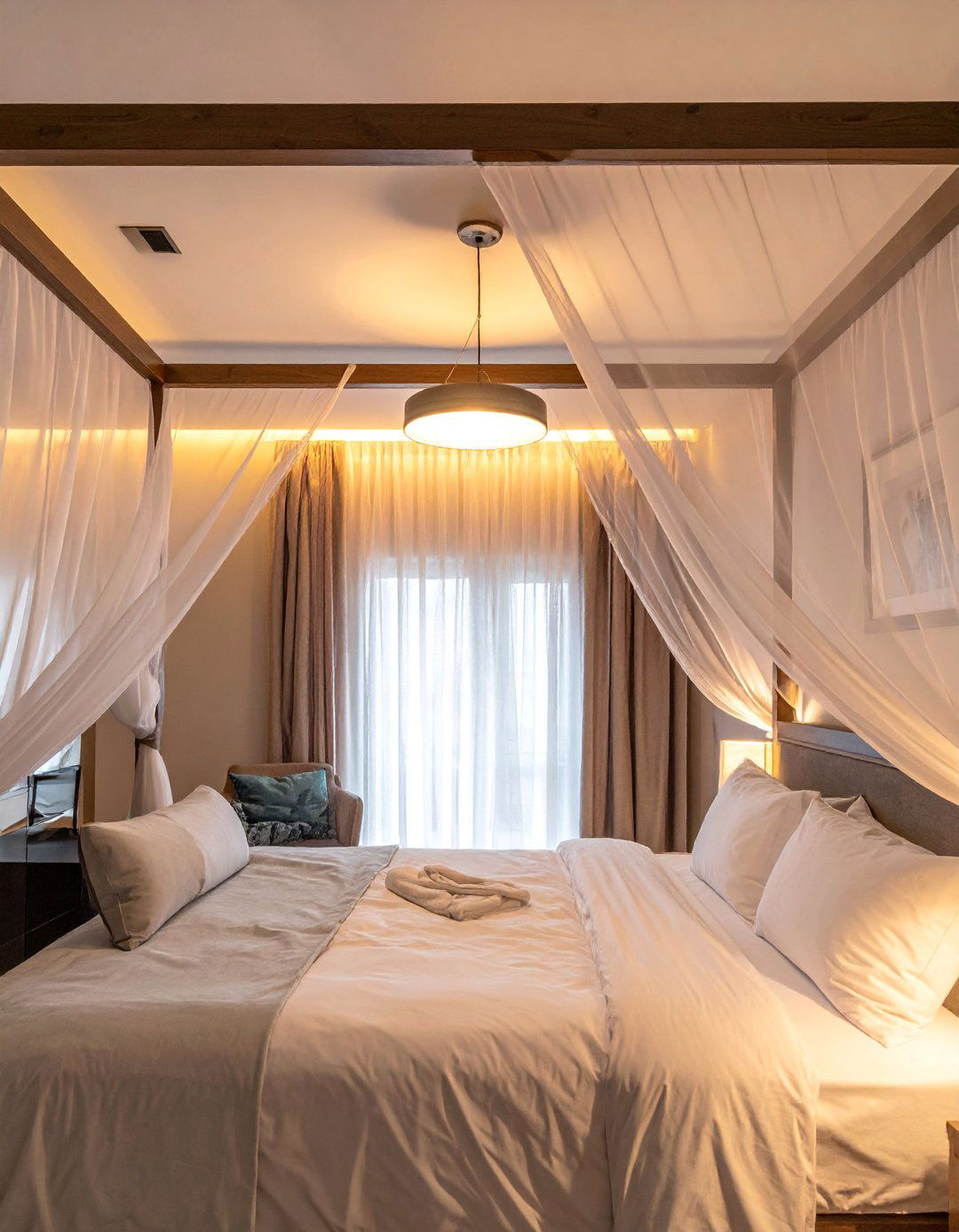 Bedroom Canopy Reading Lights - 40 Bedroom Lighting Ideas for a Cozy Ambiance