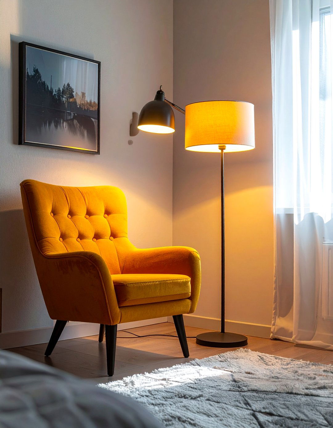 Bedroom Floor Lamp Reading Corners - 40 Bedroom Lighting Ideas for a Cozy Ambiance