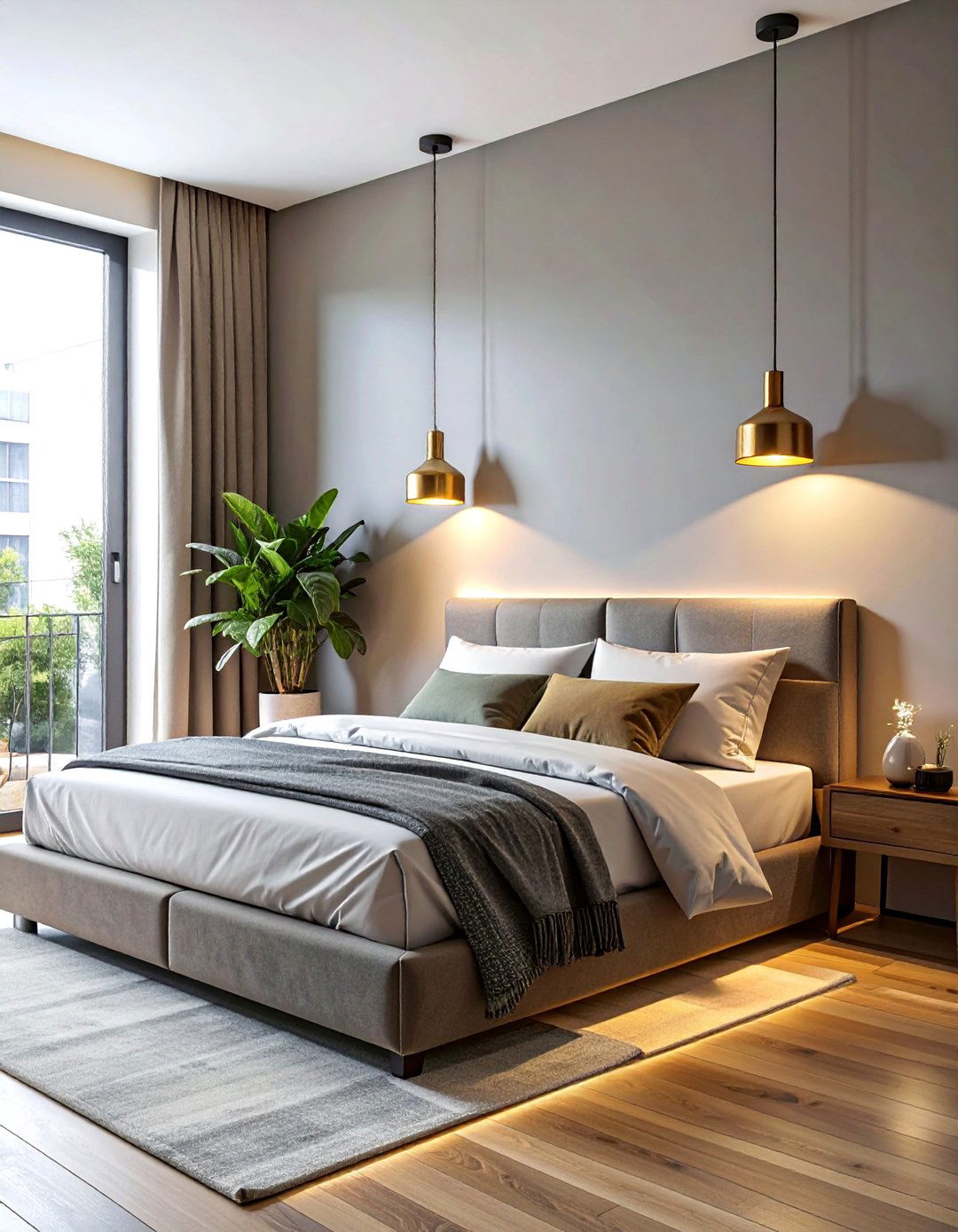 Bedroom Pendant Lights Above Nightstands - 40 Bedroom Lighting Ideas for a Cozy Ambiance