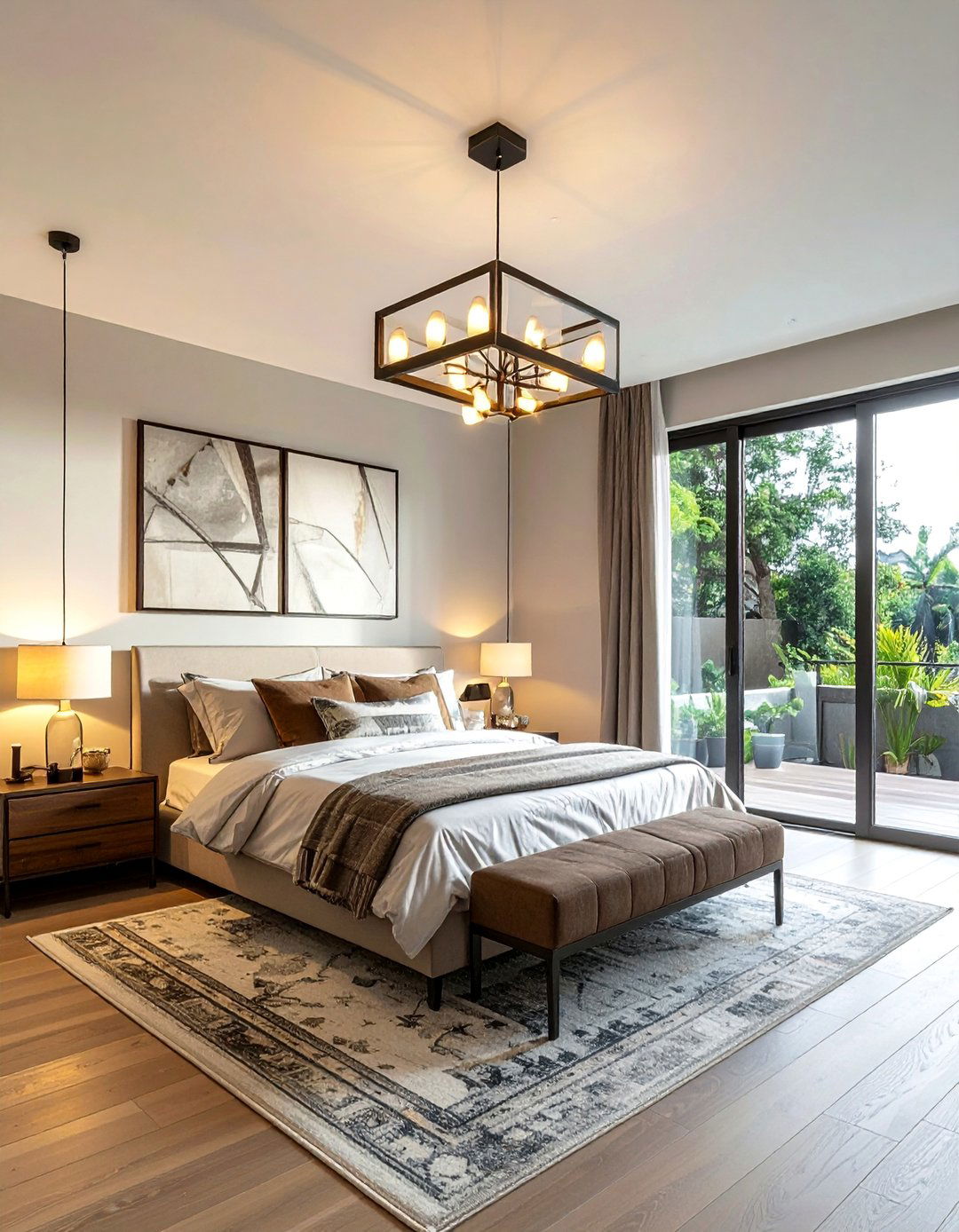 Bedroom Semi Flush Mount Lighting - 40 Bedroom Lighting Ideas for a Cozy Ambiance