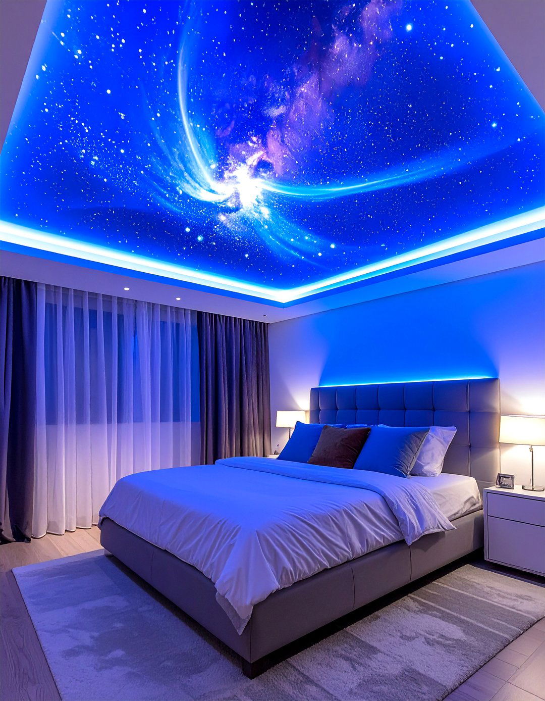 Bedroom Starlight Projectors - 40 Bedroom Lighting Ideas for a Cozy Ambiance