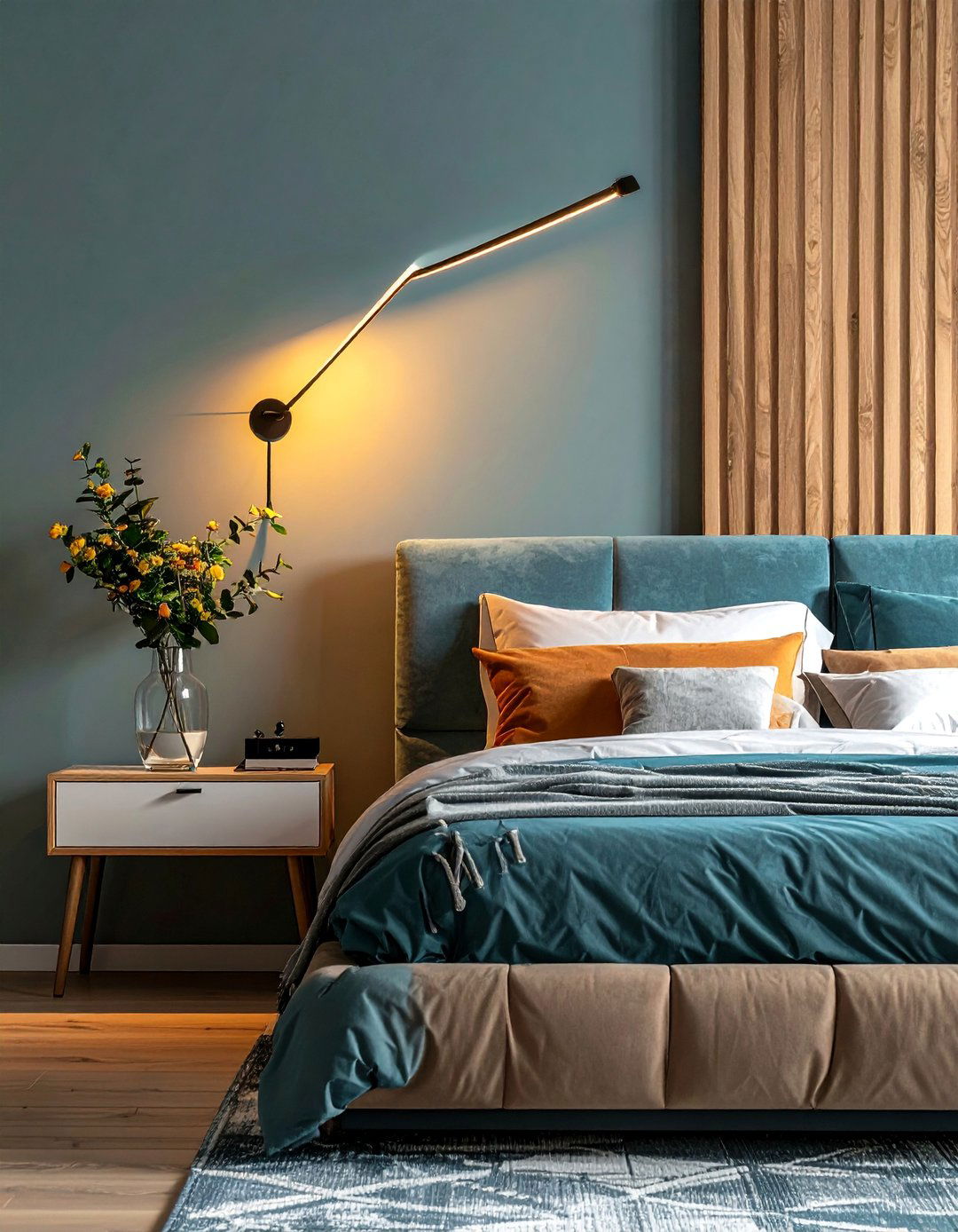 Bedroom Swing Arm Wall Lights - 40 Bedroom Lighting Ideas for a Cozy Ambiance
