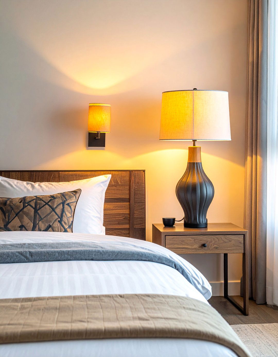 Bedroom Table Lamp Pairs - 40 Bedroom Lighting Ideas for a Cozy Ambiance