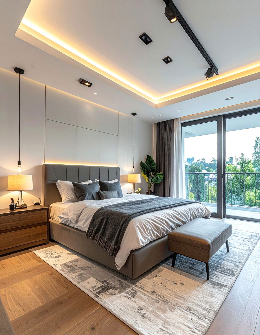 Bedroom Track Lighting Systems - 40 Bedroom Lighting Ideas for a Cozy Ambiance