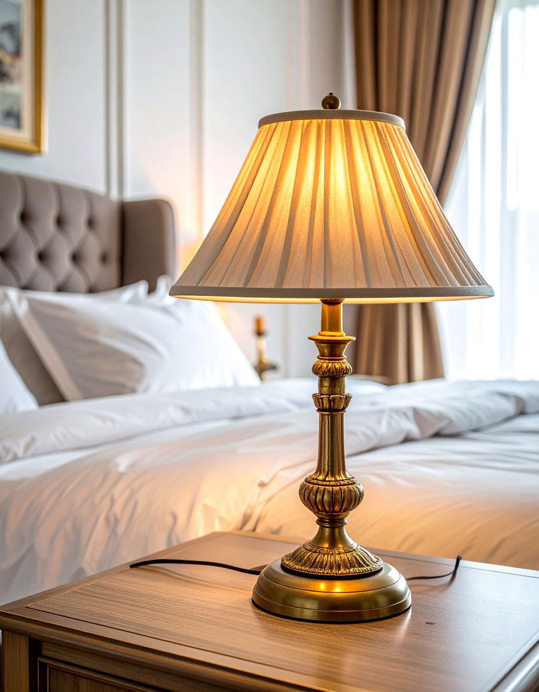 Bedroom Vintage Table Lamps - 40 Bedroom Lighting Ideas for a Cozy Ambiance