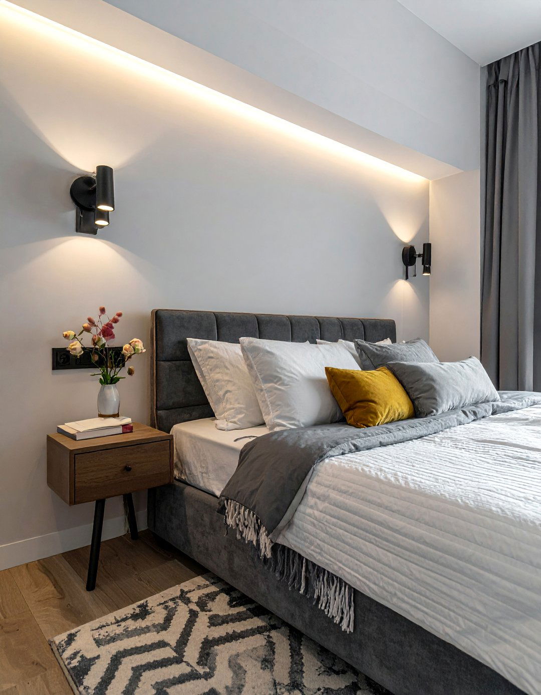 Bedroom Wall Sconces for Reading - 40 Bedroom Lighting Ideas for a Cozy Ambiance