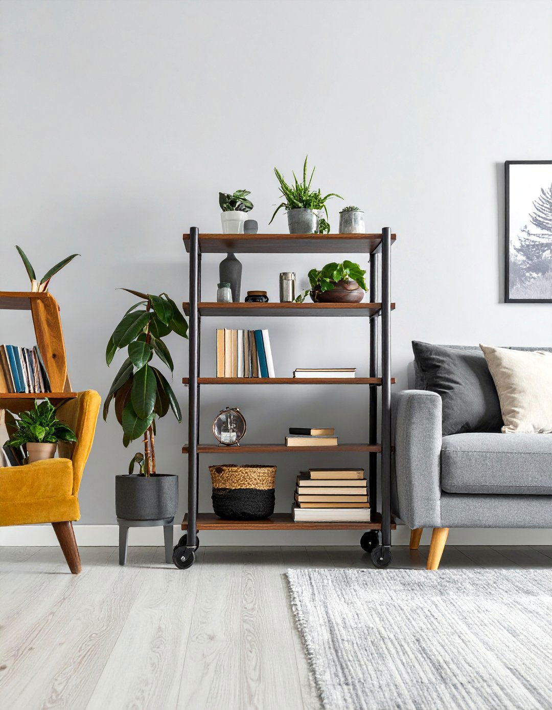 Behind Furniture Storage - 30 Small Apartment Storage Ideas for Every Room