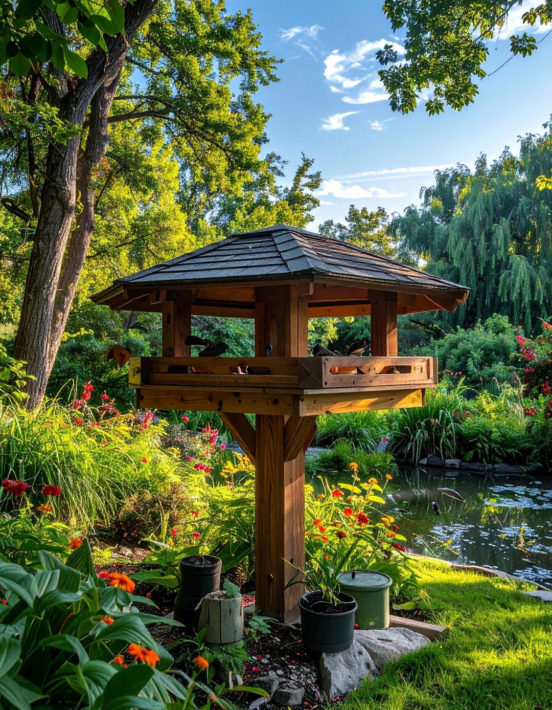 Bird Watching Station Setup - 40 Backyard Ideas to Transform Your Outdoor Space