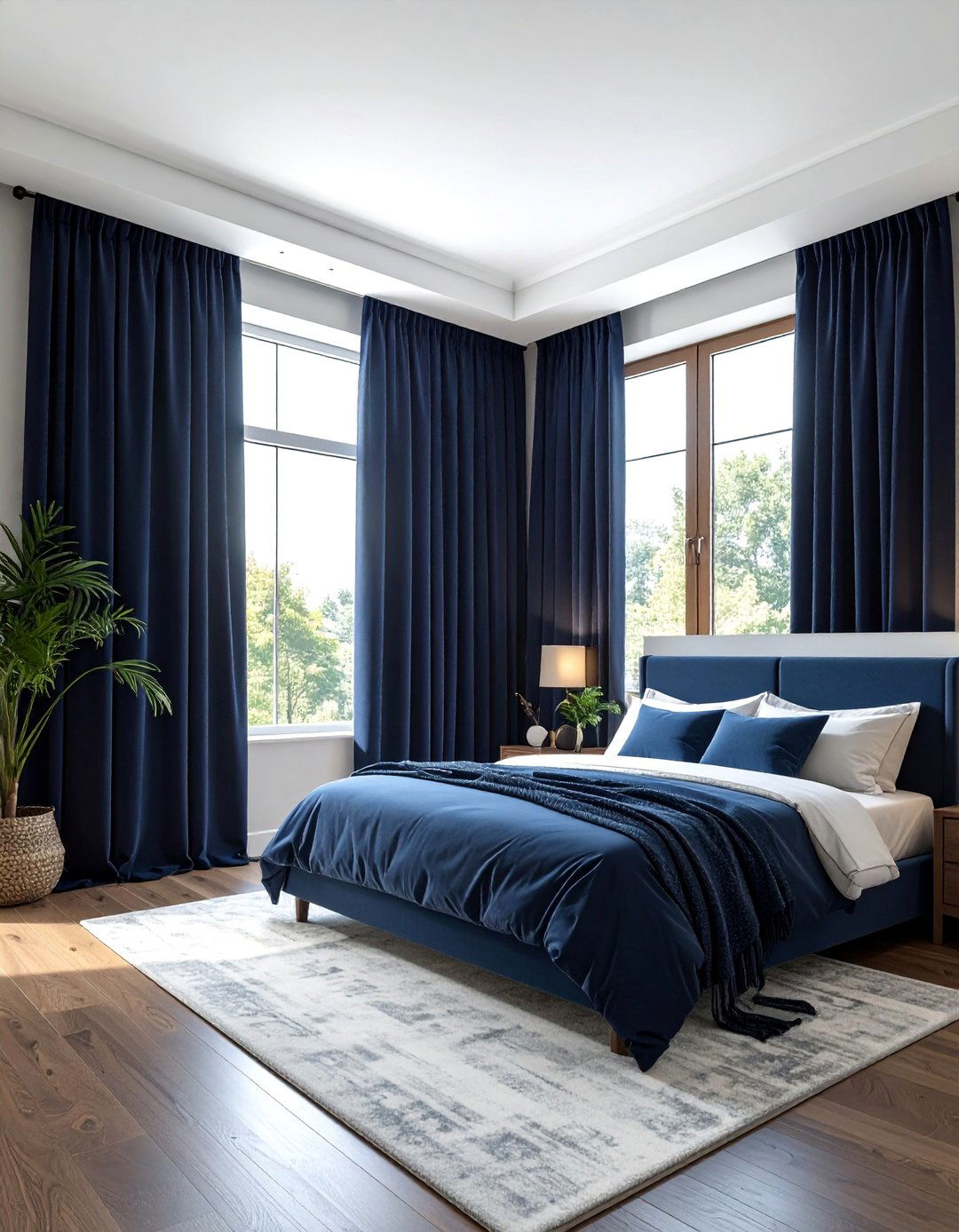 Blackout Curtains for Undisturbed Sleep - 40 Bedroom Interior Design Ideas for Comfort