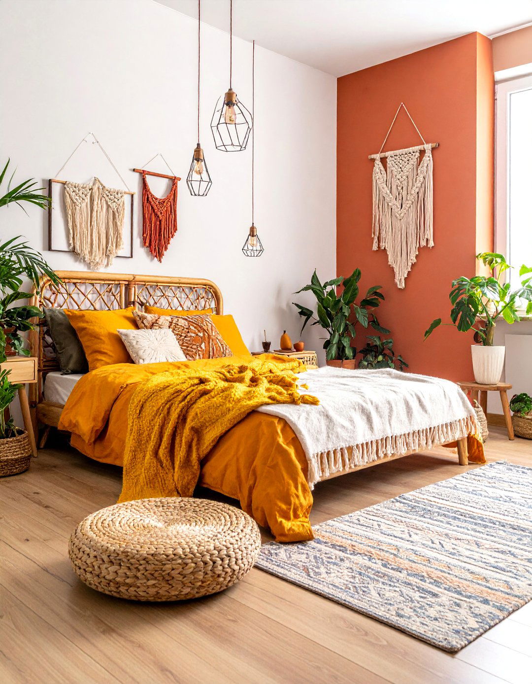 Bohemian Aesthetic Room with Earthy Tones - 40 Aesthetic Room Ideas for a Stylish Home