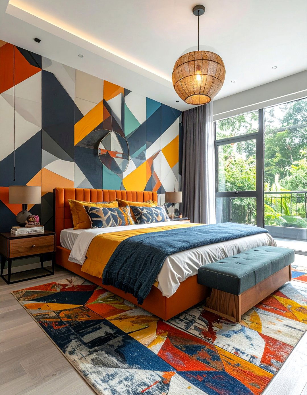 Bold Pattern Integration - 30 Bedroom Decor Ideas to Transform Your Space