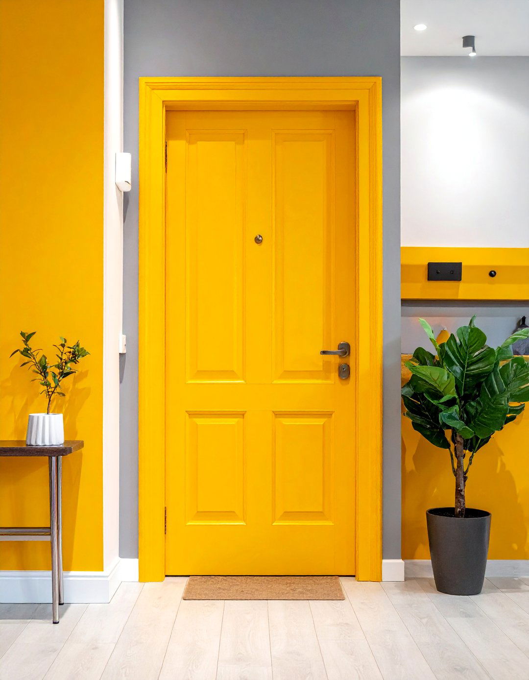 Boldly Painted Interior Doors - 30 Maximalist Decor Ideas for Bold Interiors