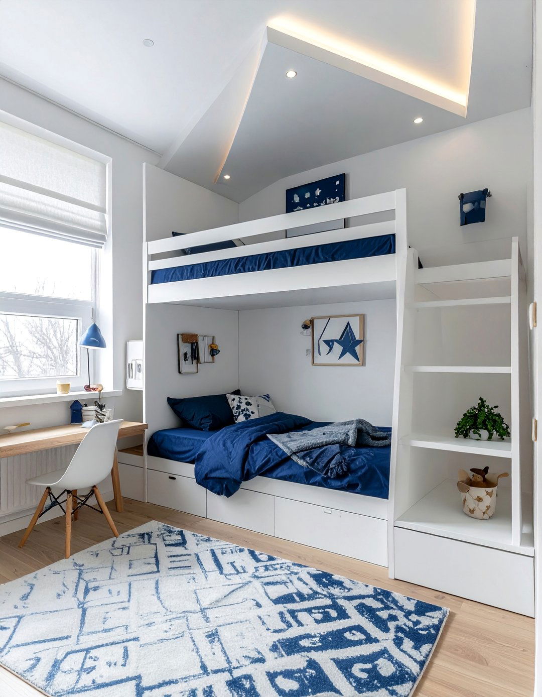 Box Room with a Cabin Bed - 15 Box Room Ideas to Maximize Your Small Space