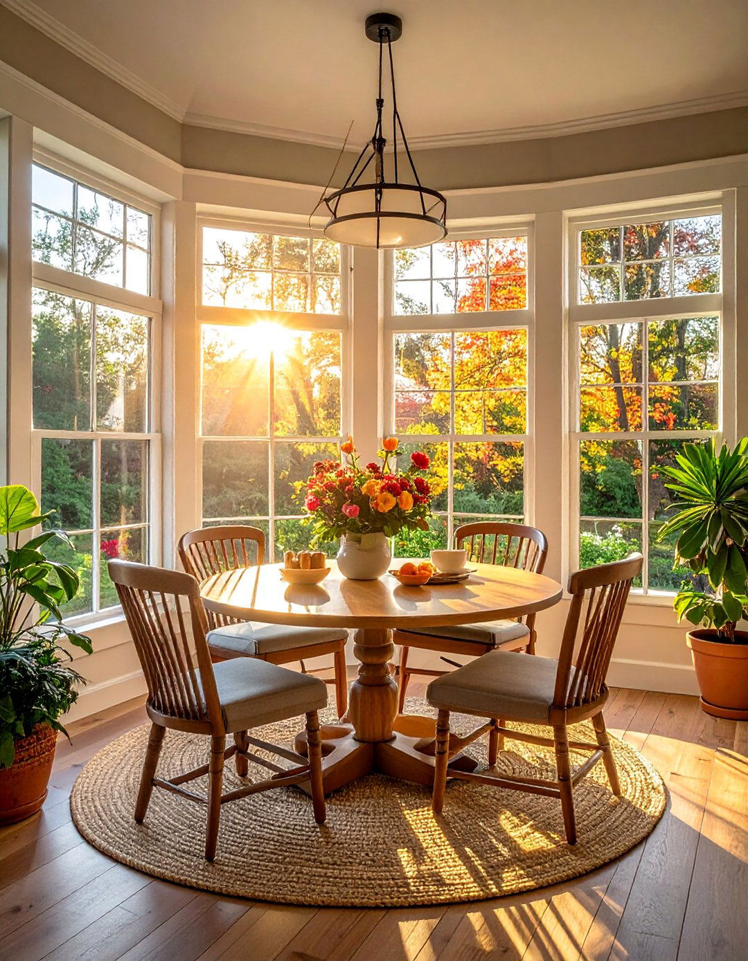 Breakfast Nook Sunroom Layout - 30 Sunroom Ideas to Brighten Your Home