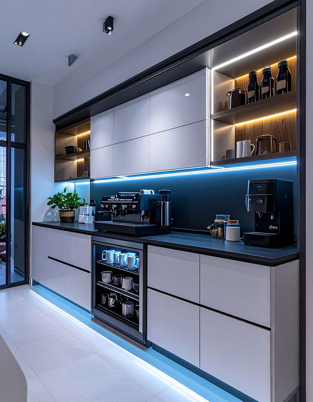 Built In Kitchen Cabinet Coffee Station - 40 Coffee Bar Ideas to Elevate Your Home Brewing Station