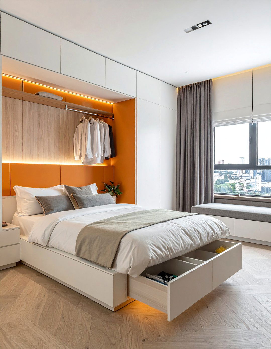Built in Storage Solutions - 30 Bedroom Decor Ideas to Transform Your Space