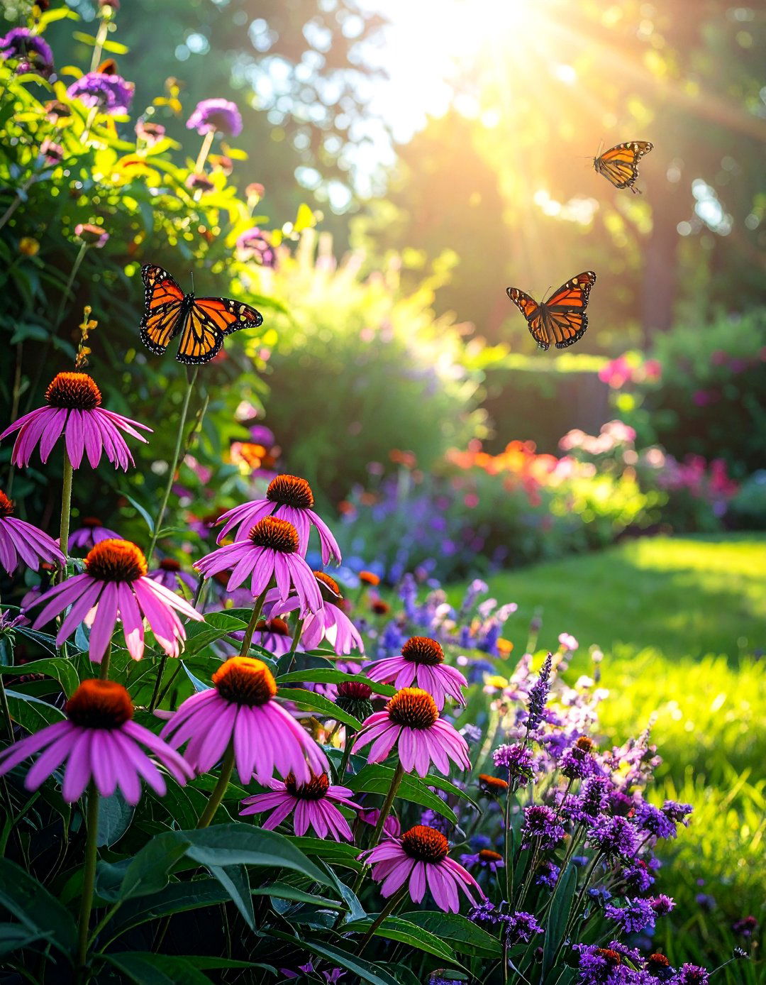 Butterfly Flower Garden - 30 Flower Garden Ideas to Transform Your Outdoor Space