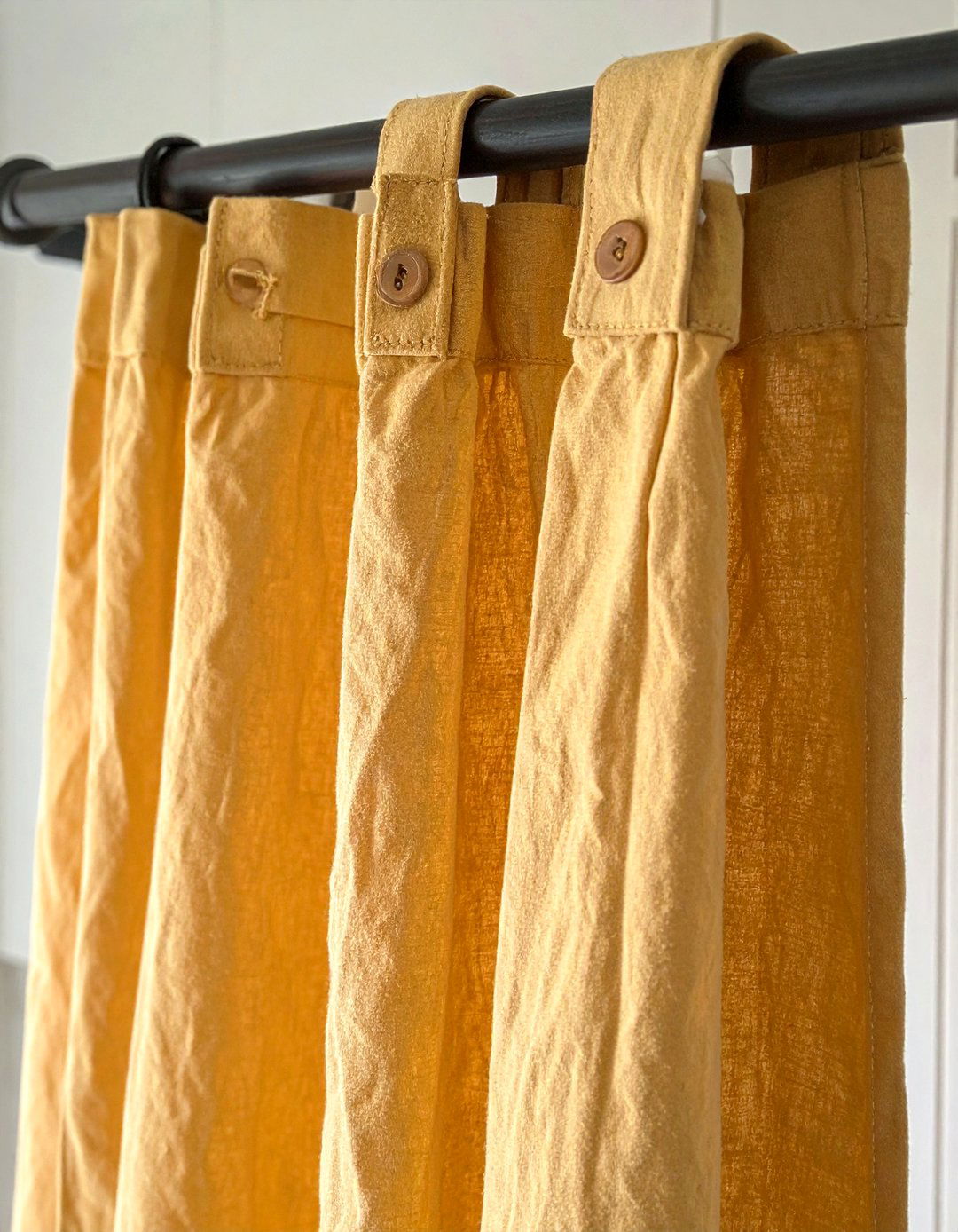 Casual Tab Top Closet Curtains - 30 Closet Curtain Ideas for Stylish Storage