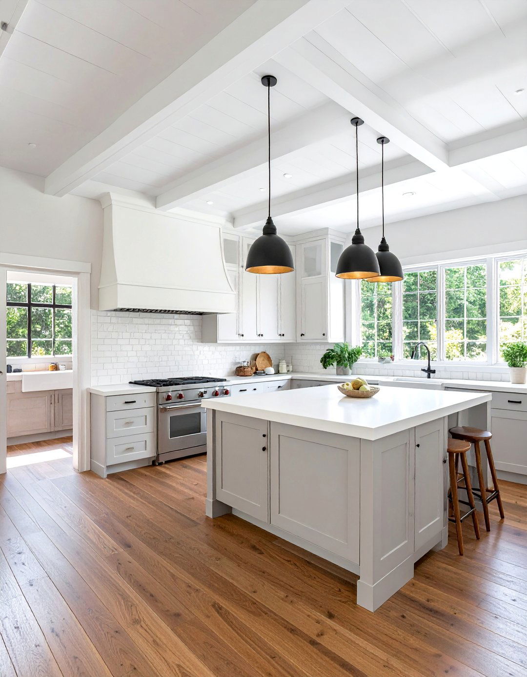 Ceiling Treatment Ideas - 30 Budget-Friendly Small Galley Kitchen Ideas