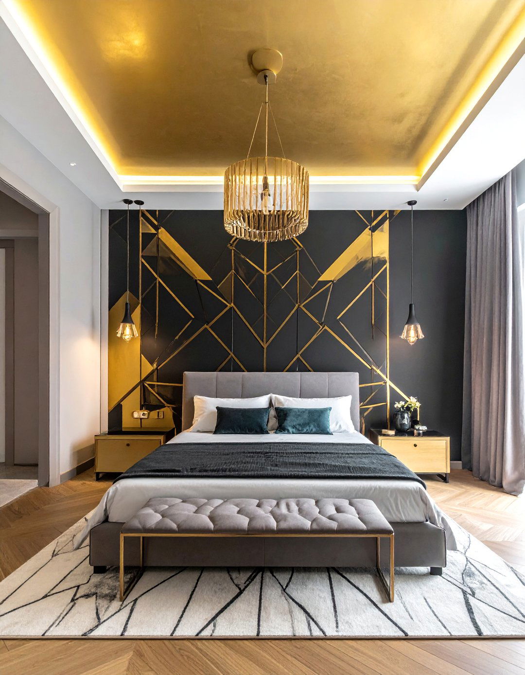 Ceiling as the Fifth Wall - 30 Maximalist Decor Ideas for Bold Interiors