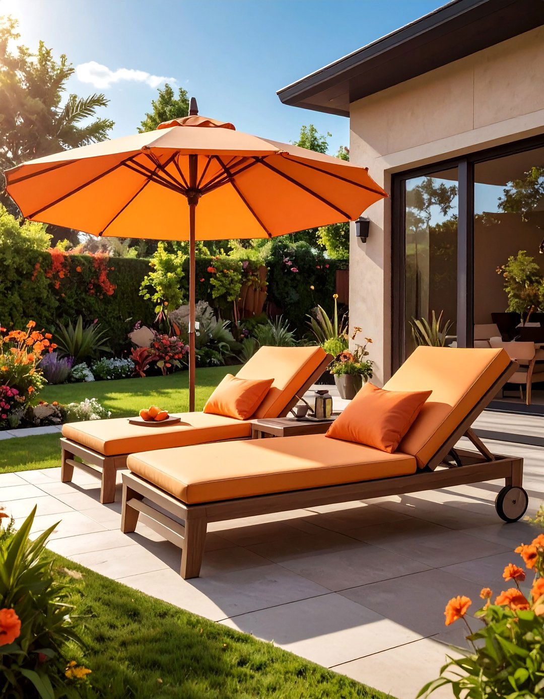 Chaise Lounge Relaxation - 25 Patio Furniture Ideas for Stylish Outdoor Living
